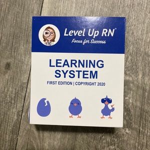Level Up RN learning system flash cards